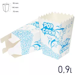 Pudełka na Popcorn ŚREDNIE kubki do popcornu 0,9 l